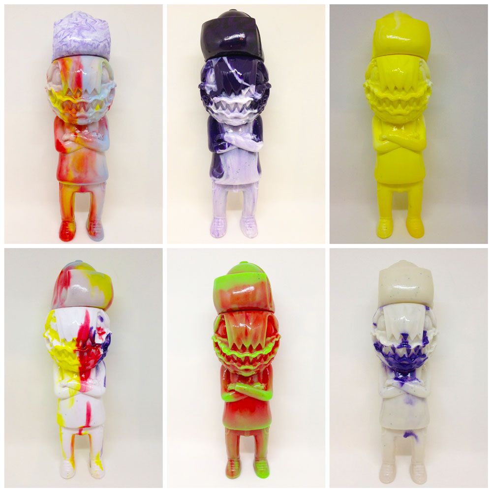 Kid Toxic "Mixed Parts" vinyl figures from Blurble!!! SpankyStokes